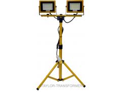 TWIN HEAD 110V 20W LED TRIPOD FLOODLIGHT